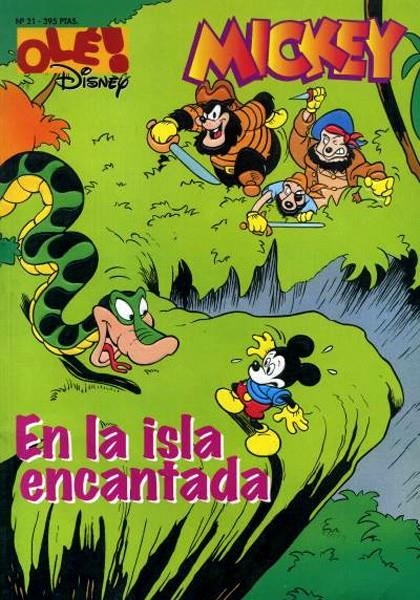 OLE DISNEY # 021 MICKEY, EN LA ISLA ENCANTADA | 9999900002607 | VARIOS AUTORES DISNEY | Universal Cómics