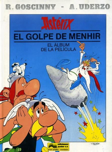 ASTERIX EL GOLPE DE MENHIR ALBUM DE LA PELICULA | 9788474197365 | ALBERT UDERZO - RENE GOSCINNY