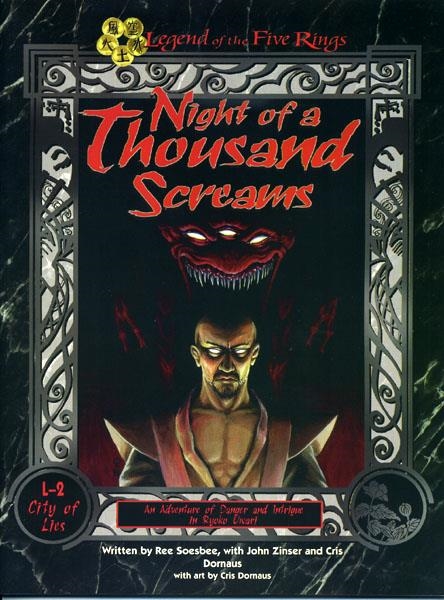RPG USA LEGEND OF FIVE RINGS NIGHT OF A THOUSAND SCREAMS | 729220400024 | VARIOS AUTORES | Universal Cómics