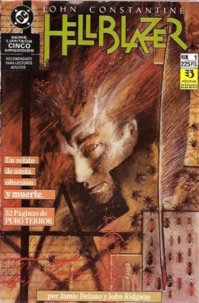 HELLBLAZER # 01 | 841409011479000001 | JAMIE DELANO - JOHN RIDGWAY