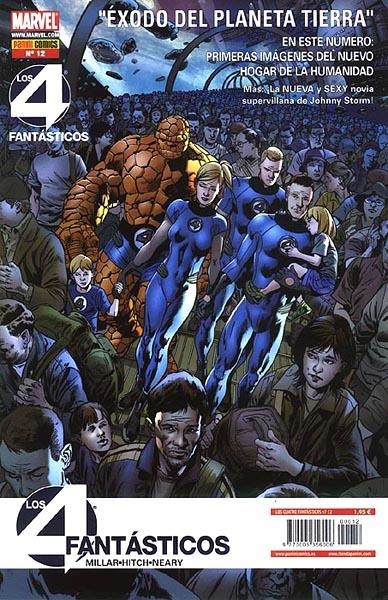 LOS 4 FANTÁSTICOS VOL 7 # 012 | 977000535600600012 | MARK MILLAR - BRIAN HITCH | Universal Cómics