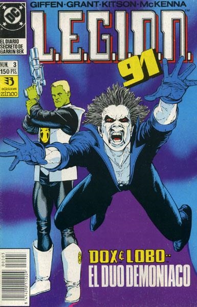 LEGION 91 / 92 # 03 | 841409011520900003 | KEITH GIFFEN - ALAN GRANT - BARRY KITSON