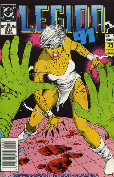 LEGION 91 / 92 # 05 | 841409011520900005 | KEITH GIFFEN - ALAN GRANT - BARRY KITSON