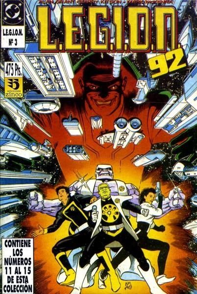 RETAPADO LEGION 91 / 92 # 03 (11-15) | 9788446803270 | ALAN GRANT - BARRY KITSON - MARK MC KENNA | Universal Cómics