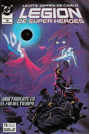 LEGION DE SUPERHEROES # 16 | 11949 | PAUL LEVITZ  -  KEITH GIFFEN  -  MIKE DECARLO