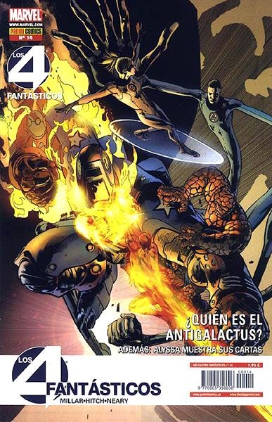 LOS 4 FANTÁSTICOS VOL 7 # 014 | 977000535600600014 | MARK MILLAR - BRIAN HITCH | Universal Cómics