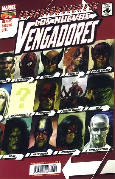 NUEVOS VENGADORES # 39 | 977060120000000039 | BRIAN MICHAEL BENDIS - JIMMY CHEUNG | Universal Cómics