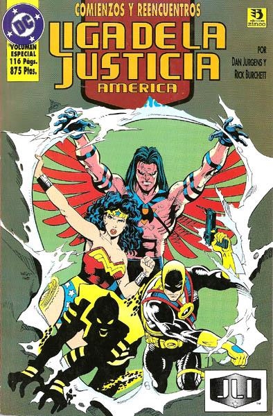 LIGA DE LA JUSTICIA DE AMERICA VOL II # 03 COMIENZOS Y REENCUENTROS | 9788446804116 | DAN JURGENS  -  RICH BURCHETT | Universal Cómics