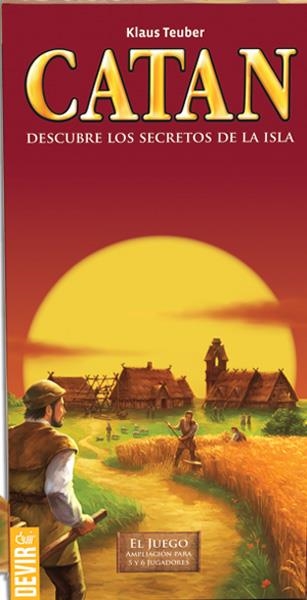 CATAN JUEGO DE TABLERO AMPLIACION PARA 5 Y 6 JUGADORES | 8436017220063 | KLAUS TEUBER | Universal Cómics