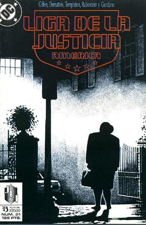 LIGA DE LA JUSTICIA DE AMERICA # 21 | 12005 | J M DE MATTEIS - KEITH GIFFEN - TY TEMPELTON