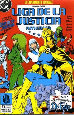 LIGA DE LA JUSTICIA DE AMERICA # 25 | 12009 | J M DE MATTEIS - KEITH GIFFEN - ADAM HUGHES