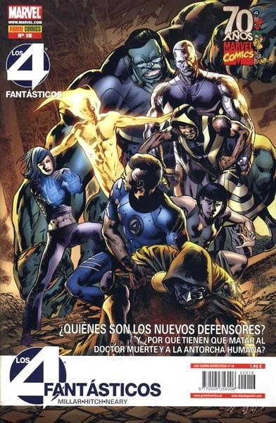 LOS 4 FANTÁSTICOS VOL 7 # 016 | 977000535600600016 | MARK MILLAR - BRIAN HITCH | Universal Cómics