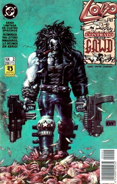 LOBO CONTRATO SOBRE GAWD # 02 | 841409010423400002 | ALAN GRANT - KYERON DWYER - KLAUS JANSON - DICK GIORDANO | Universal Cómics