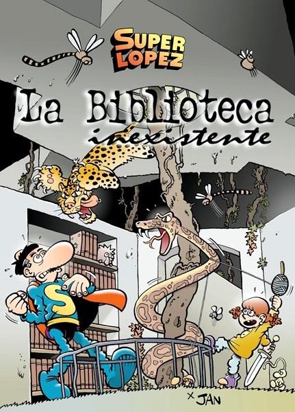 MAGOS DEL HUMOR # 131 SUPERLÓPEZ LA BIBLIOTECA INEXSISTENTE | 9788466640756 | JAN | Universal Cómics