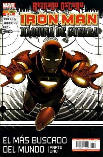 IRON MAN # 20 MÁQUINA DE GUERRA | 977000535800000020 | MATT FRACTION - GREG PAK - SALVADOR LARROCA - LEONARDO MANCO