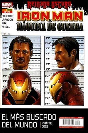 IRON MAN # 21 MÁQUINA DE GUERRA | 977000535800000021 | MATT FRACTION - GREG PAK - SALVADOR LARROCA - LEONARDO MANCO | Universal Cómics