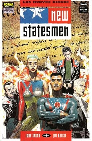 NEW STATESMEN # 01 | 12275 | JOHN SMITH - JIM BAIKIE | Universal Cómics