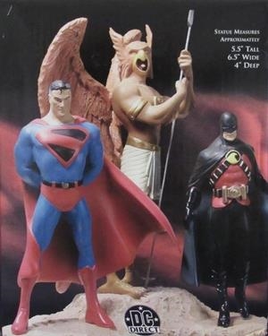 KINGDOM COME SUPERMAN HAWKMAN RED ROBIN STATUE | 761941248110 | ALEX ROSS | Universal Cómics