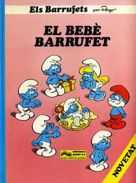 ELS BARRUFETS EDICIÓ EN CATALÀ # 15 EL BEBE BARRUFET | 75136 | PEYO | Universal Cómics