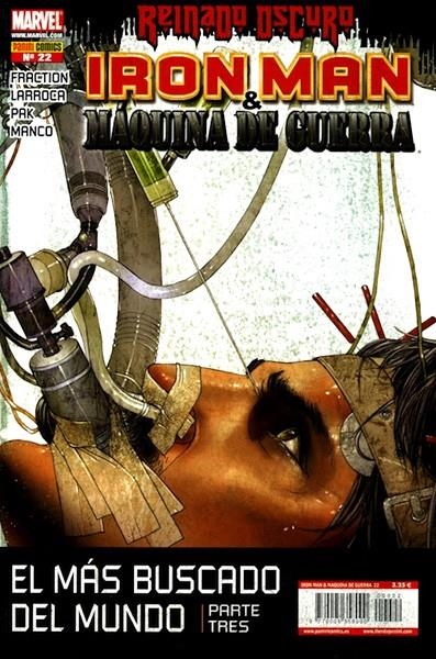 IRON MAN # 22 MÁQUINA DE GUERRA | 977000535800000022 | MATT FRACTION - GREG PAK - SALVADOR LARROCA - LEONARDO MANCO