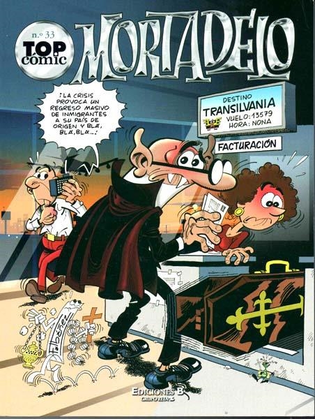 TOP COMIC MORTADELO # 33 | 9788466640954 | FRANCISCO IBAÑEZ