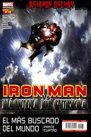 IRON MAN # 23 MÁQUINA DE GUERRA | 977000535800000023 | MATT FRACTION - GREG PAK - SALVADOR LARROCA - LEONARDO MANCO | Universal Cómics