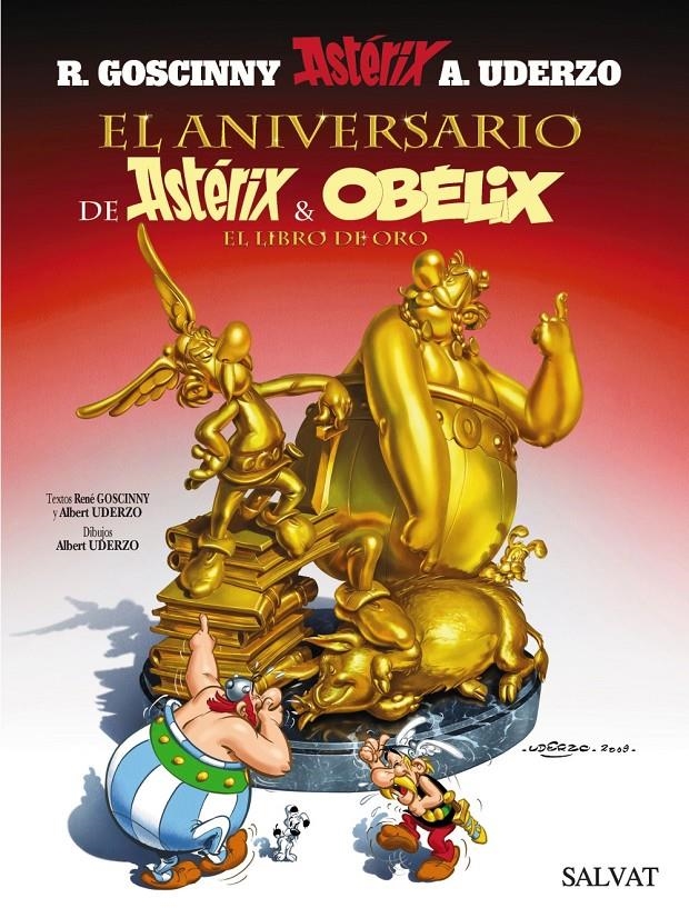 ASTERIX # 34 EL ANIVERSARIO DE ASTERIX & OBELIX EL LIBRO DE ORO | 9788421683941 | ALBERT UDERZO - RENE GOSCINNY | Universal Cómics