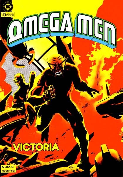 OMEGA MEN # 06 | 12401 | ROGER SLIFER - KEITH GIFFEN - MIKE DECARLO - JACK KIRBY