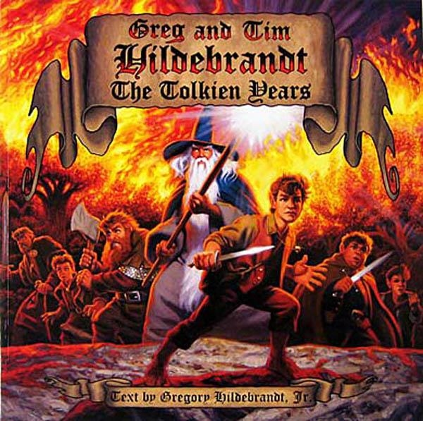 USA THE TOLKIEN YEARS OF GREG AND TIM HILDEBRANDT | 978082305124352495 | GREG HILDEBRANDT - TIM HILDEBRANDT