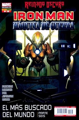IRON MAN # 25 MÁQUINA DE GUERRA | 977000535800000025 | MATT FRACTION - GREG PAK - SALVADOR LARROCA - ALAN JEFFERSON | Universal Cómics