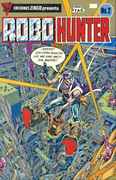 ROBO HUNTER # 02 | 12509 | JOHN WAGNER - IAN GIBSON | Universal Cómics