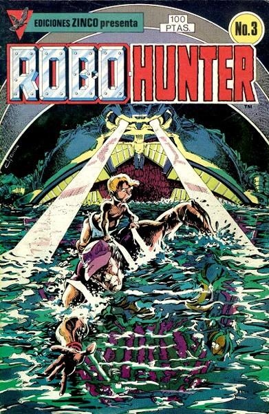 ROBO HUNTER # 03 | 12510 | JOHN WAGNER - IAN GIBSON | Universal Cómics