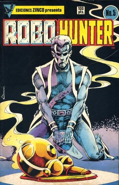 ROBO HUNTER # 05 | 12512 | JOHN WAGNER - IAN GIBSON