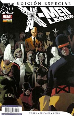 X-MEN VOL 3 # 51 LEGADO ED ESPECIAL | 977123456800000051 | MIKE CAREY - ROGER STERN - PHIL BRIONES - DAVE COCKRUM