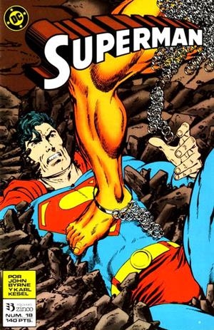 SUPERMAN VOLUMEN I # 018 | 841409010418000018 | JOHN BYRNE -  KARL KESEL - JERRY ORDWAY - MARV WOLFMAN
