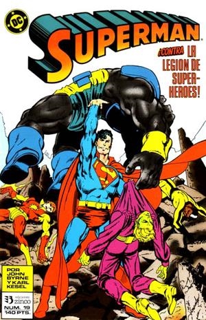 SUPERMAN VOLUMEN I # 019 | 841409010418000019 | JOHN BYRNE -  KARL KESEL - JERRY ORDWAY - MARV WOLFMAN