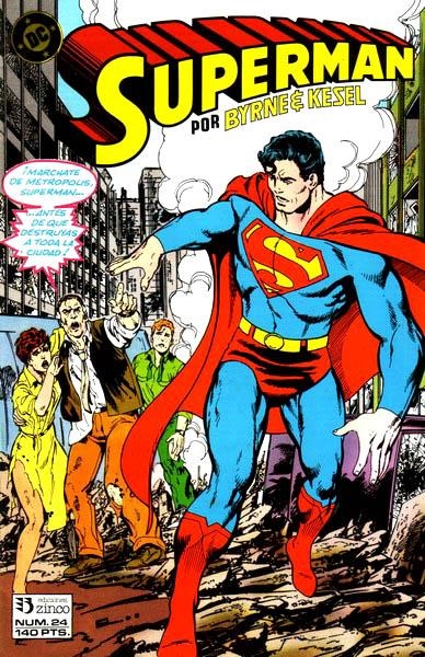 SUPERMAN VOLUMEN I # 024 | 841409010418000024 | JOHN BYRNE -  ERIC LARSEN - MARV WOLFMAN
