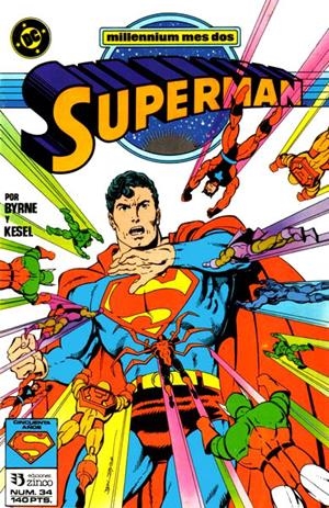 SUPERMAN VOLUMEN I # 034 | 841409010418000034 | JOHN BYRNE -  JERRY ORDWAY - MARV WOLFMAN