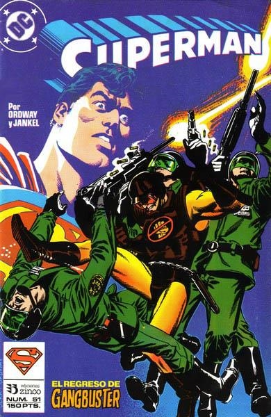 SUPERMAN VOLUMEN I # 051 | 841409010418000051 | JERRY ORDWAY - DENNINS JANKE - JOHN BYRNE