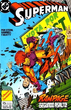 SUPERMAN VOLUMEN I # 052 | 841409010418000052 | KERRY GAMMIL - ROGER STERN