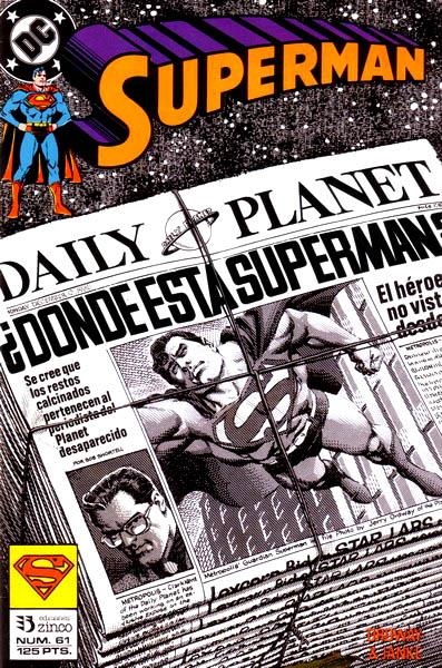 SUPERMAN VOLUMEN I # 061 | 841409010418000061 | JERRY ORDWAY - GLENN WITHMORE | Universal Cómics