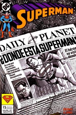 SUPERMAN VOLUMEN I # 061 | 841409010418000061 | JERRY ORDWAY - GLENN WITHMORE