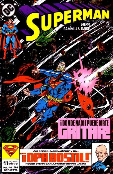 SUPERMAN VOLUMEN I # 064 | 841409010418000064 | KERRY GAMMIL - ROGER STERN - DAN JURGENS - DENNIS JANKE | Universal Cómics