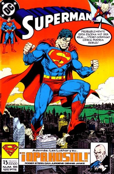SUPERMAN VOLUMEN I # 066 | 841409010418000066 | PARIS CULLINS - ROGER STERN - TOM PEYER - DAN JURGENS | Universal Cómics