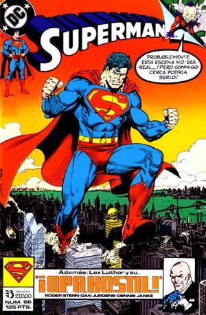 SUPERMAN VOLUMEN I # 066 | 841409010418000066 | PARIS CULLINS - ROGER STERN - TOM PEYER - DAN JURGENS