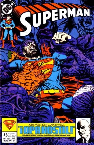 SUPERMAN VOLUMEN I # 067 | 841409010418000067 | JERRY ORDWAY - DAN JURGENS - ROGER STERN
