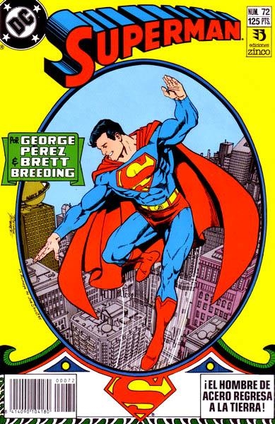 SUPERMAN VOLUMEN I # 072 | 841409010418000072 | GEORGE PEREZ - BRETT BREEDING | Universal Cómics