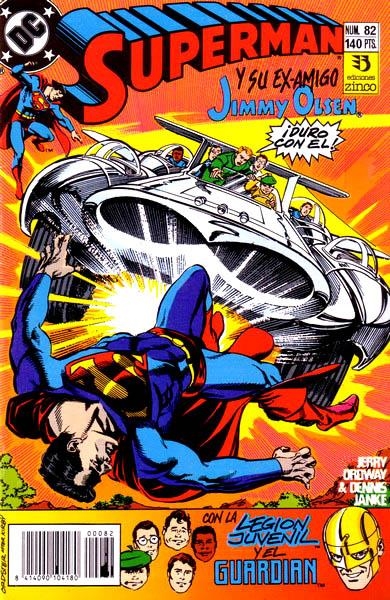 SUPERMAN VOLUMEN I # 082 | 841409010418000082 | JERRY ORDWAY - DENNIS JANKE | Universal Cómics