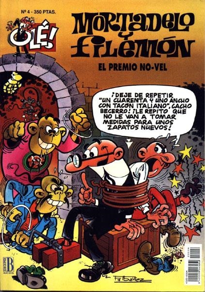 OLE MORTADELO # 004 EL PREMIO NO-VEL | 9999900011975 | FRANCISCO IBAÑEZ | Universal Cómics