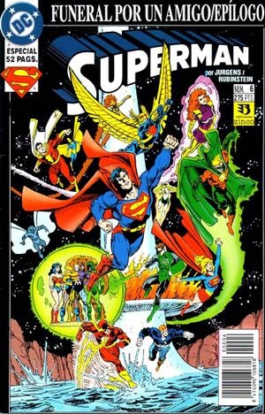 SUPERMAN VOL II # 06 | 841409010681800006 | DAN JURGENS - TOM GRUMMETT - KARL KESEL- JOE RUBINSTEIN | Universal Cómics